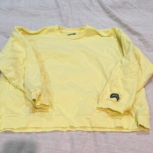 Daily Drills Yellow Crewneck Sweatshirt